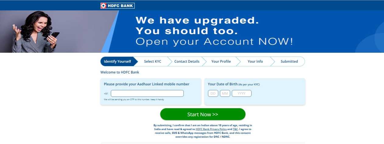 How to Open HDFC Bank Account 2023