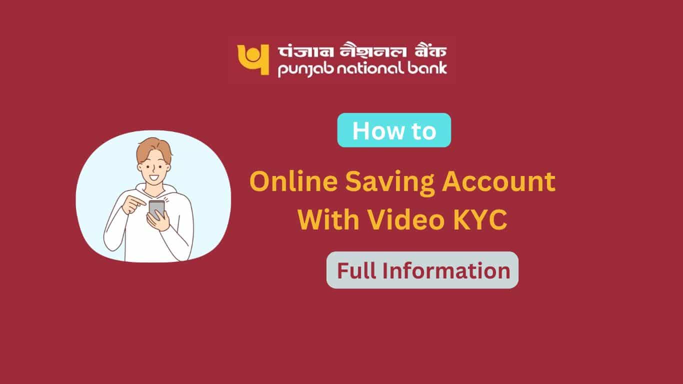 pnb online account opening video kyc